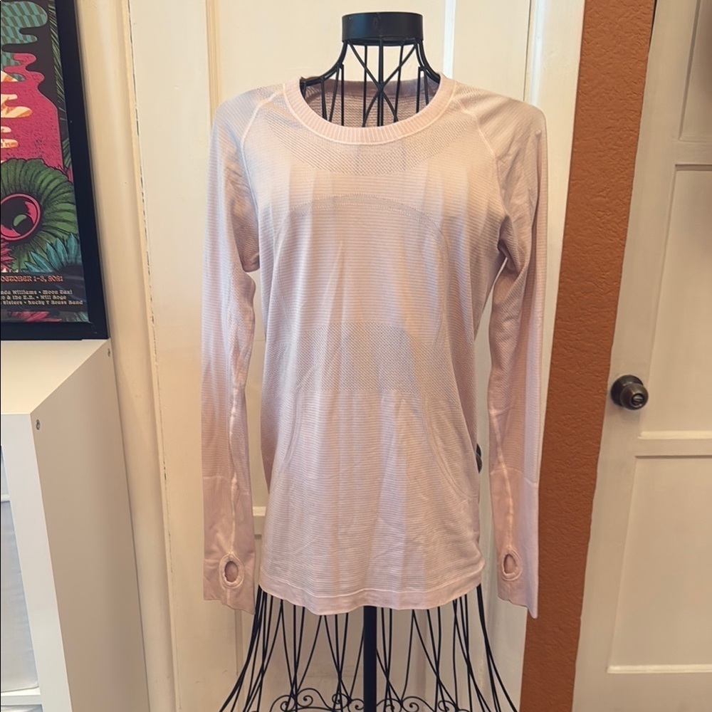 Lululemon Swiftly Tech Long Sleeve Shirt 2.0-Sz 10